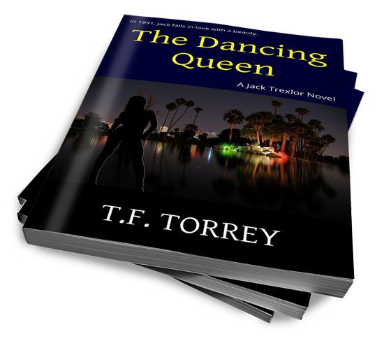 Stack of copies of The Dancing Queen: A Novel by T.F. Torrey
